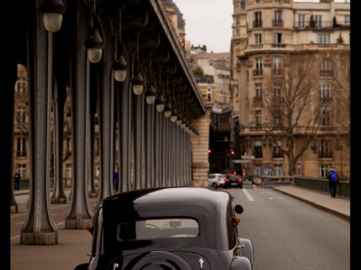 Promenade le long du Bld de Grenelle (Métro aérien) jusqu'au pont de Bir-Hakeim